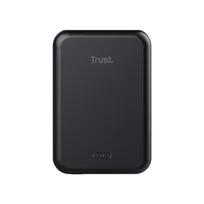 Trust Magno Draadloze magnetische powerbank 5.000 mAh Zwart