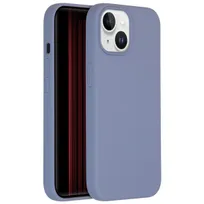 Accezz Liquid Silicone Backcover iPhone 15 Grijs