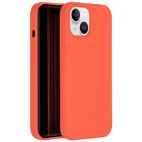 Accezz Liquid Silicone Backcover iPhone 15 Oranje