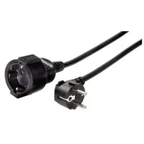 Hama Verlengkabel Pro, 5 m Zwart