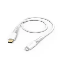Hama USB-Kabel, USB-C naar Lightning, 1.5m Wit