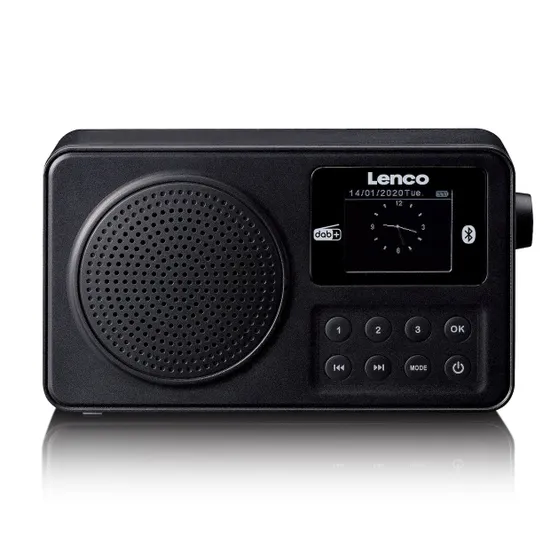 Lenco PDR-033BK Zwart