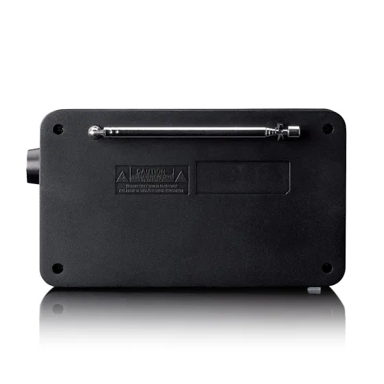 Lenco PDR-033BK Zwart