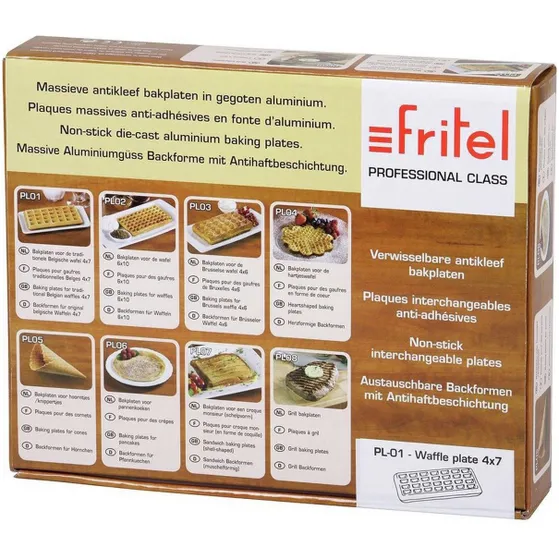 Fritel Bakplaten wafels 4x7