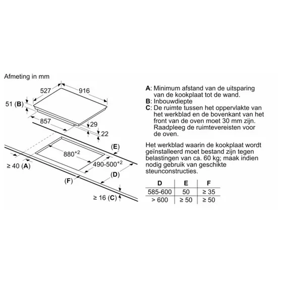 Bosch PXX975DC1E FlexInductie