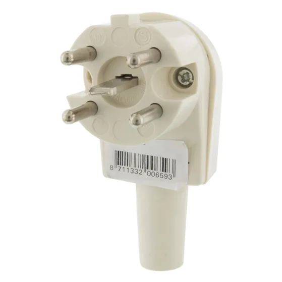 Scanpart perilex stekker 16A/400V haaks Wit