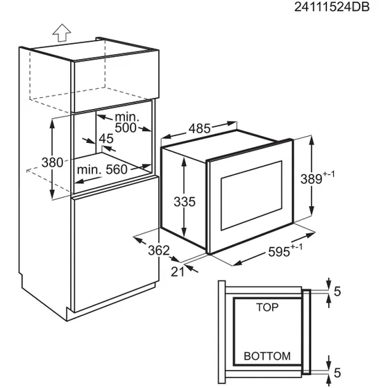 AEG TS5CM25TB