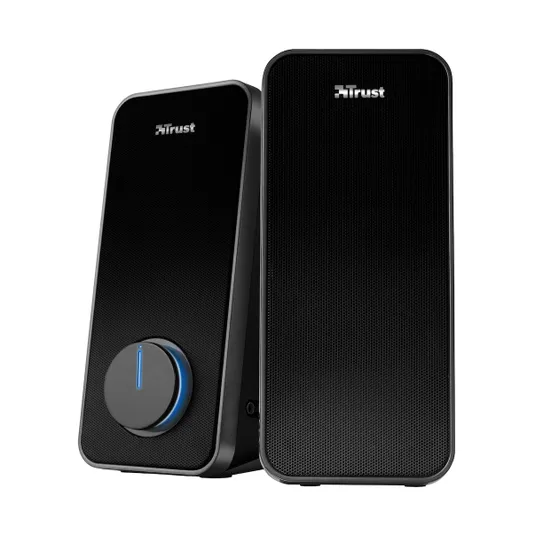 Trust Arys Compact RGB LED 2.0 speaker set Zwart