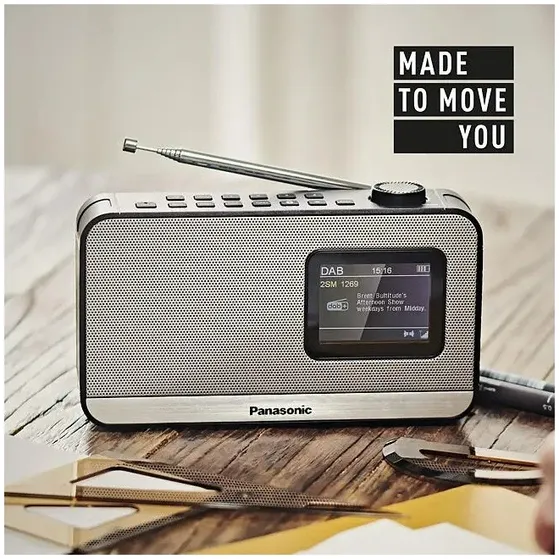 Panasonic RF-D15EG-K Zwart