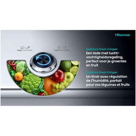 Hisense RB5K330GSFC Zwart