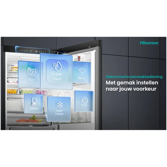 Hisense RB5K330GSFC Zwart