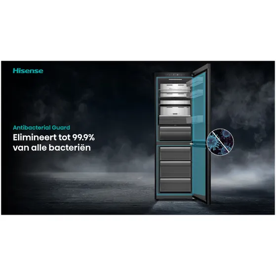 Hisense RB5K330GSFC Zwart