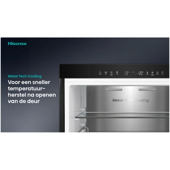 Hisense RB5K330GSFC Zwart