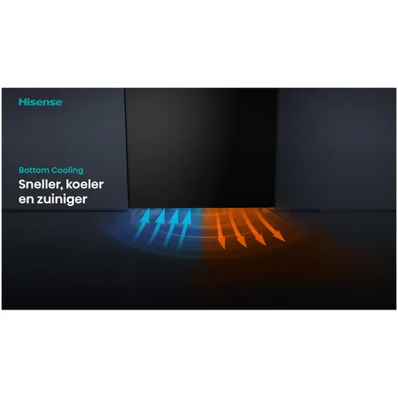 Hisense RB5K330GSFC Zwart