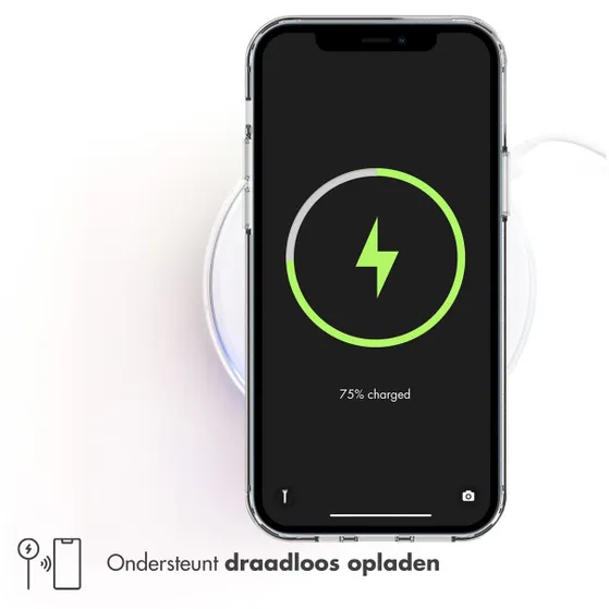 Accezz Clear Case voor Apple iPhone 13 Pro Transparant