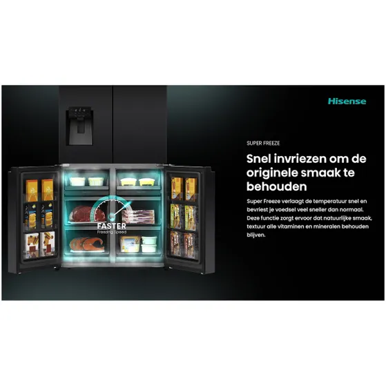 Hisense RQ760N4SBFE Zwart
