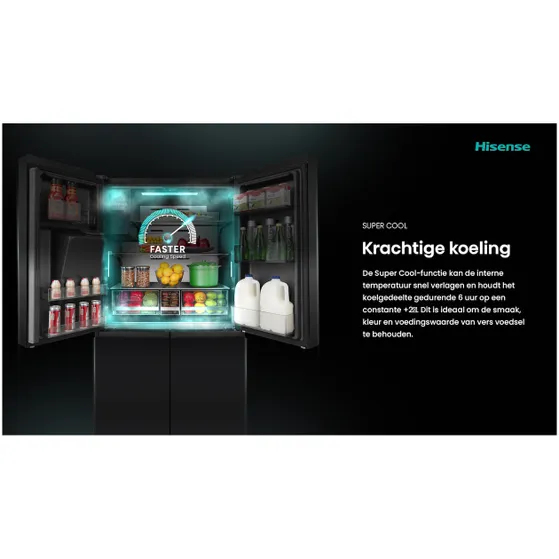 Hisense RQ760N4SBFE Zwart