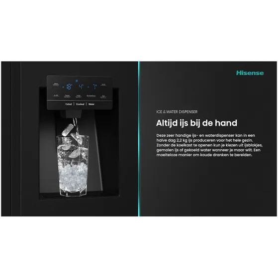 Hisense RQ760N4SBFE Zwart