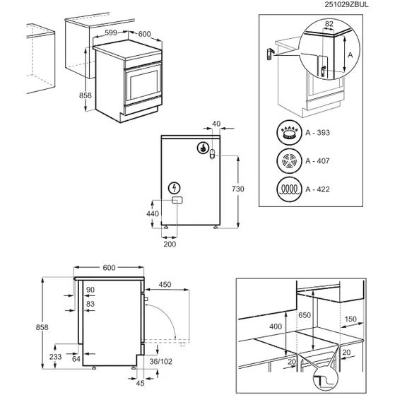 AEG CKB64101BW