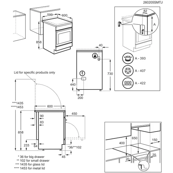 AEG CKB64101BW
