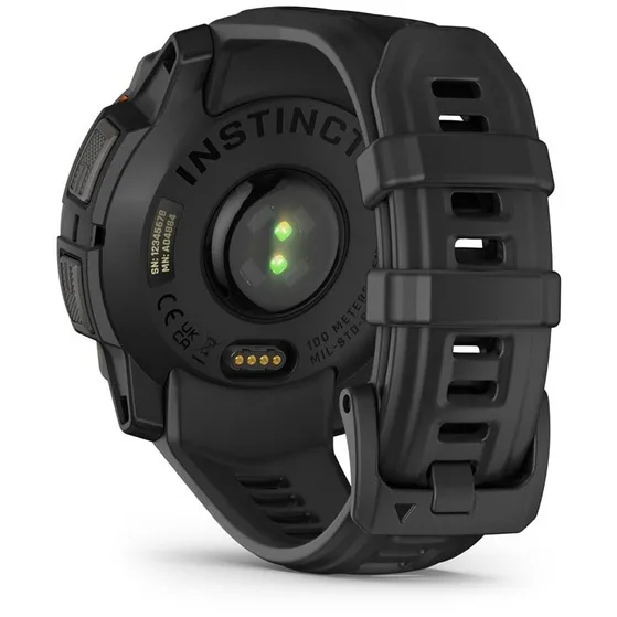 Garmin Instinct 3,45mm,Solar,Black Bezel with Black Band Zwart