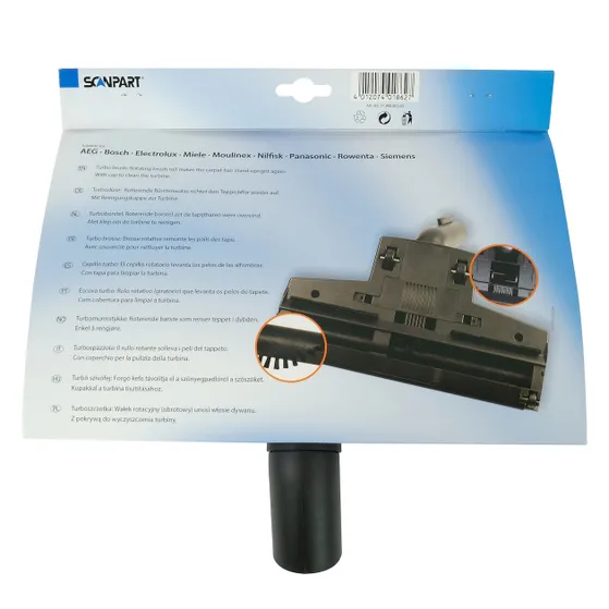 Scanpart turboborstel 32+35mm
