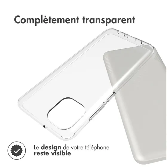 Accezz Clear Case voor Samsung Galaxy A03 Transparant