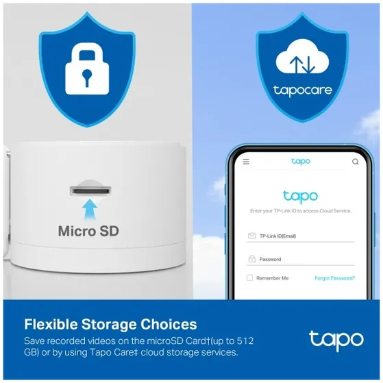 Tapo C125 Wifi-bewakingscamera met AI