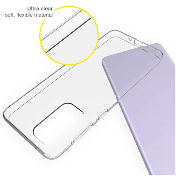 Accezz Clear Case voor Samsung Galaxy A33 Transparant
