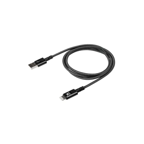 Xtorm USB-A - Lightning Cable 1.0 m Zwart