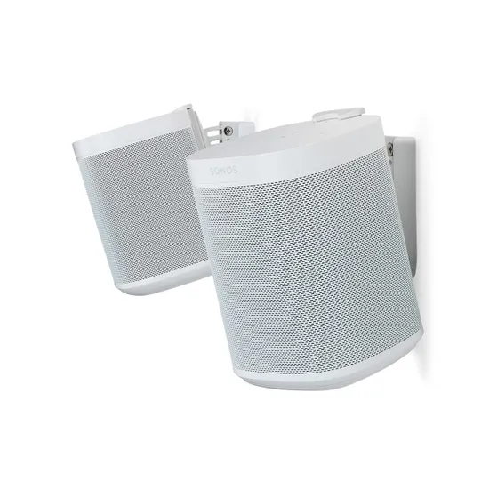 Flexson FLXS1WM2011 SONOS ONE, ONE SL, P1 MUURBEUGEL - PAAR Wit