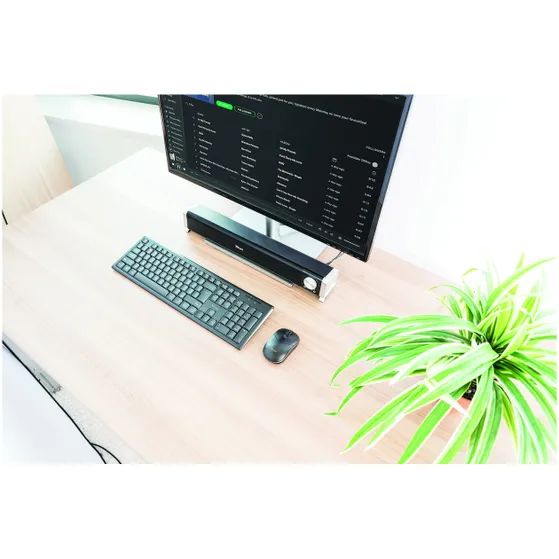 Trust Asto Sound Bar PC Speaker Zwart