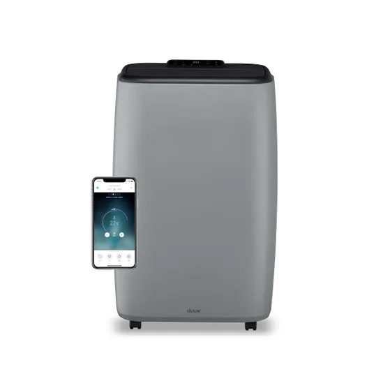 Duux DXMA22 North Smart + Heating 9000BTU Zwart/grijs