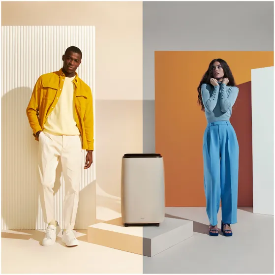 Duux DXMA22 North Smart + Heating 9000BTU Zwart/grijs