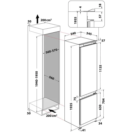 Whirlpool WHC20D023B1 SF Wit