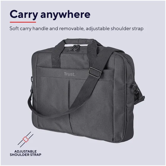 Trust Primo Carry Bag for 16" laptops Zwart