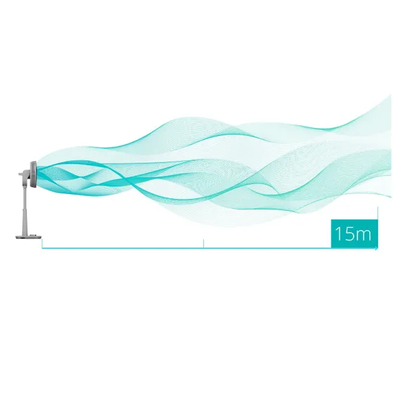 Duux DXCF27 Whisper Fan 2 Grijs