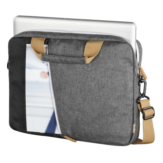 Hama Laptop-tas Florence, tot 40 cm (15,6) Zwart/grijs