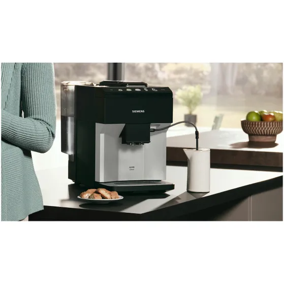 Siemens EQ 500 Classic TP511R01 Zwart/zilver