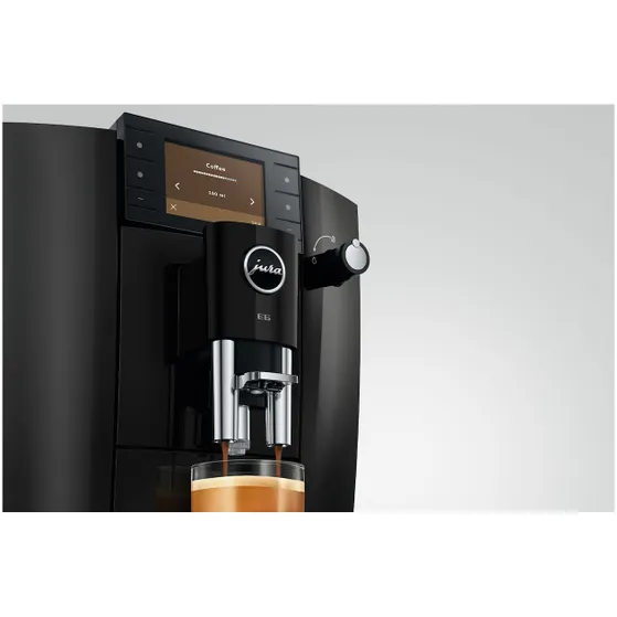 JURA E6 Piano Black (ED) Zwart
