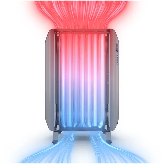 Duux Edge Oil heater 2000W Grijs