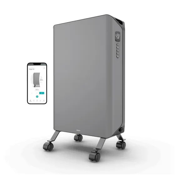 Duux Edge Oil heater 2000W Grijs