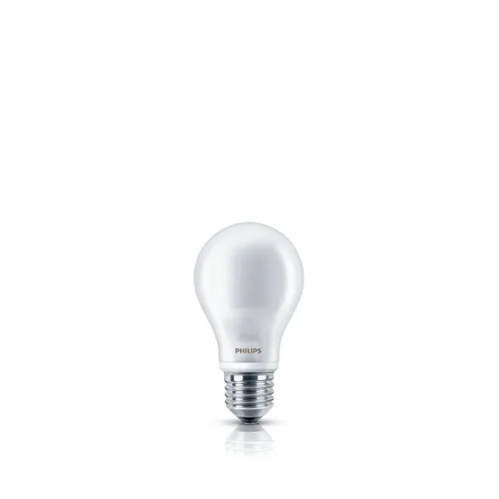 Philips LED lamp E27 7W 806Lm classic mat 2 stuks