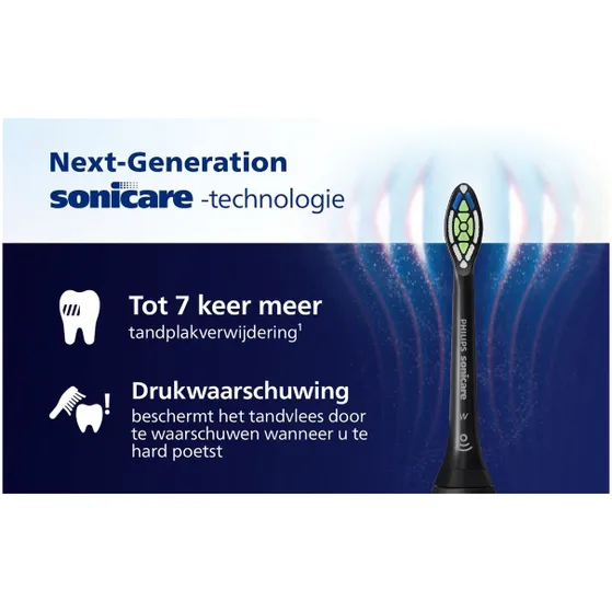 Philips HX7101/02 Sonicare Zwart