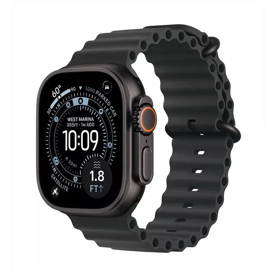 Apple Watch Ultra 3 GPS + Cellular 49mm met Ocean Band Zwart