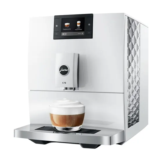 JURA C9 Piano White (EA) Wit