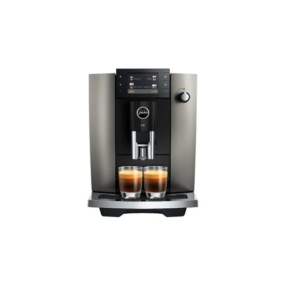 JURA E6 Dark Inox (ED) Zwart