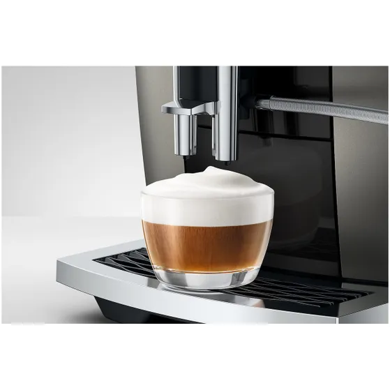 JURA E6 Dark Inox (ED) Zwart