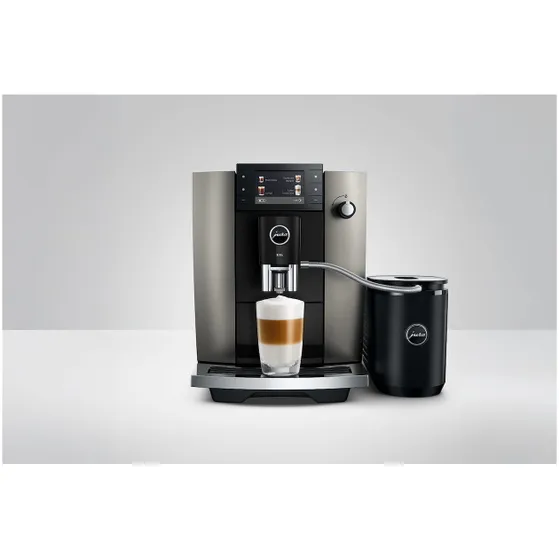JURA E6 Dark Inox (ED) Zwart