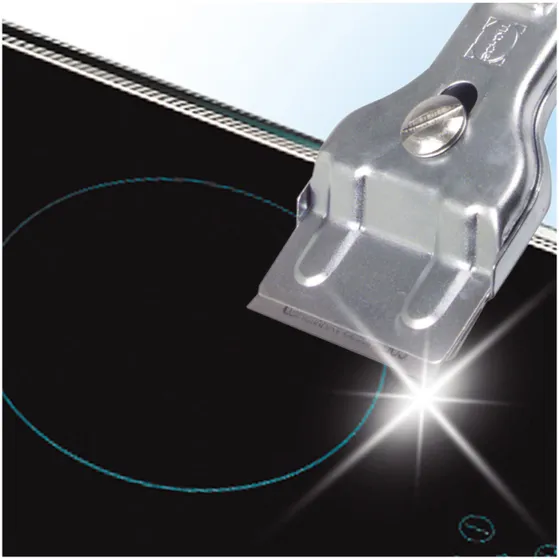 Scanpart kookplaat schraper voor glas keramisch inductie